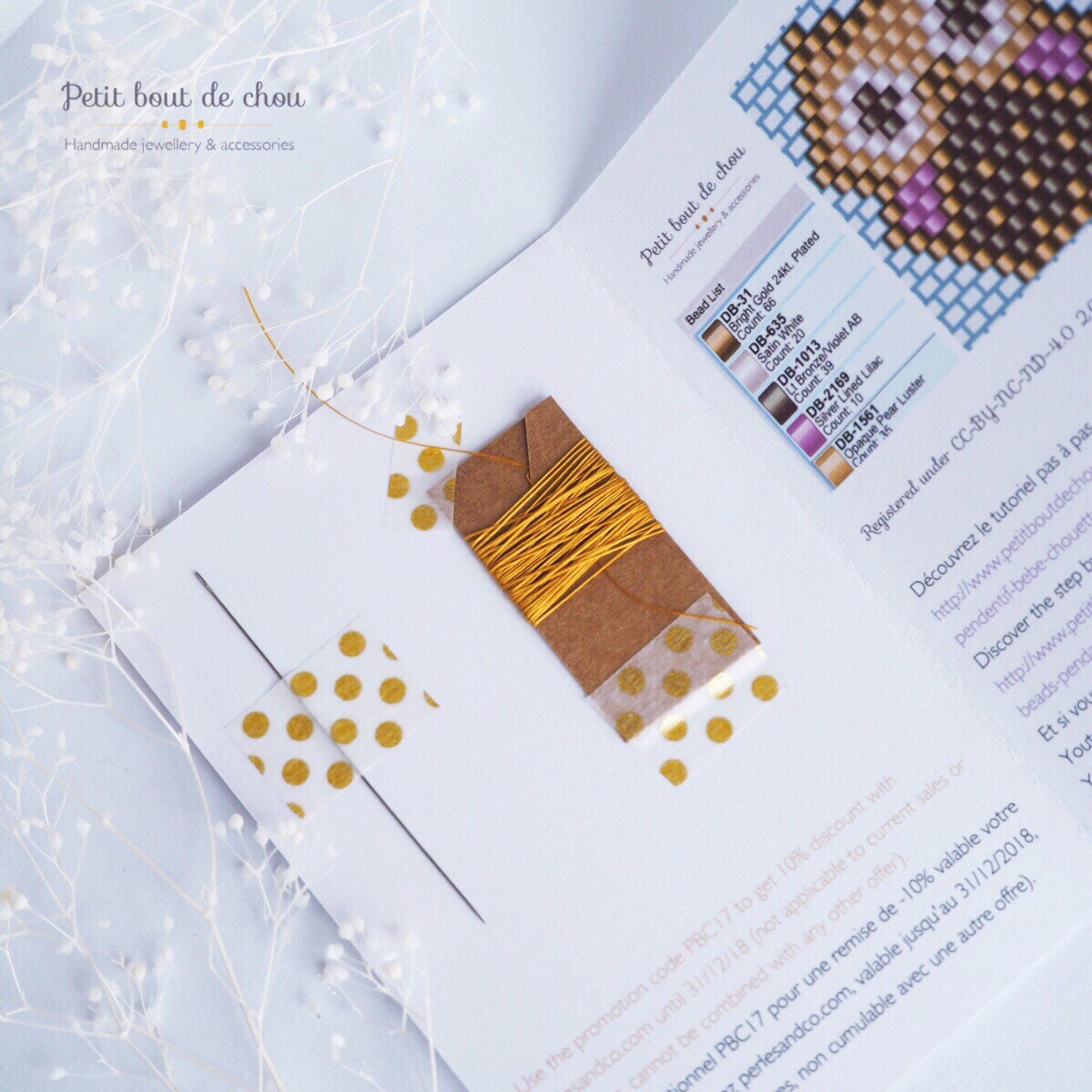 Kit tissage Miyuki/kit débutant/Tissage brick stitch/kit brick stitch/diagramme chouette/motif chouette/diagramme miyuki/grille miyuki