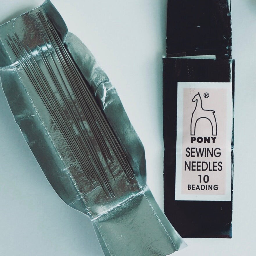 Aiguilles tissage Miyuki/Matériel tissage perles Miyuki / brick stitch /matériel pour tissage peyote / aiguilles à perler