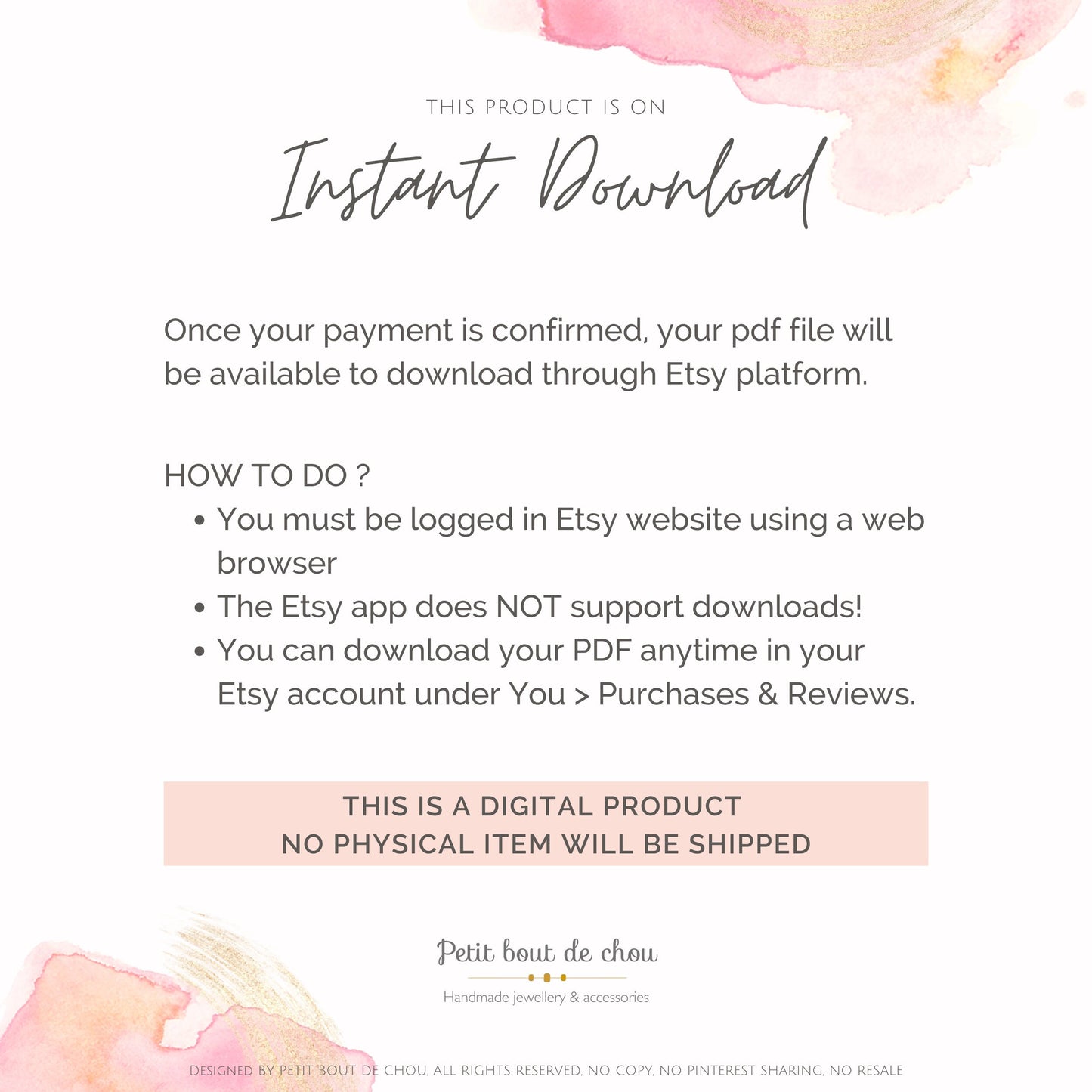 Grille Tissage Miyuki Bracelet - Peyote Impair - Art Déco Doré Noir