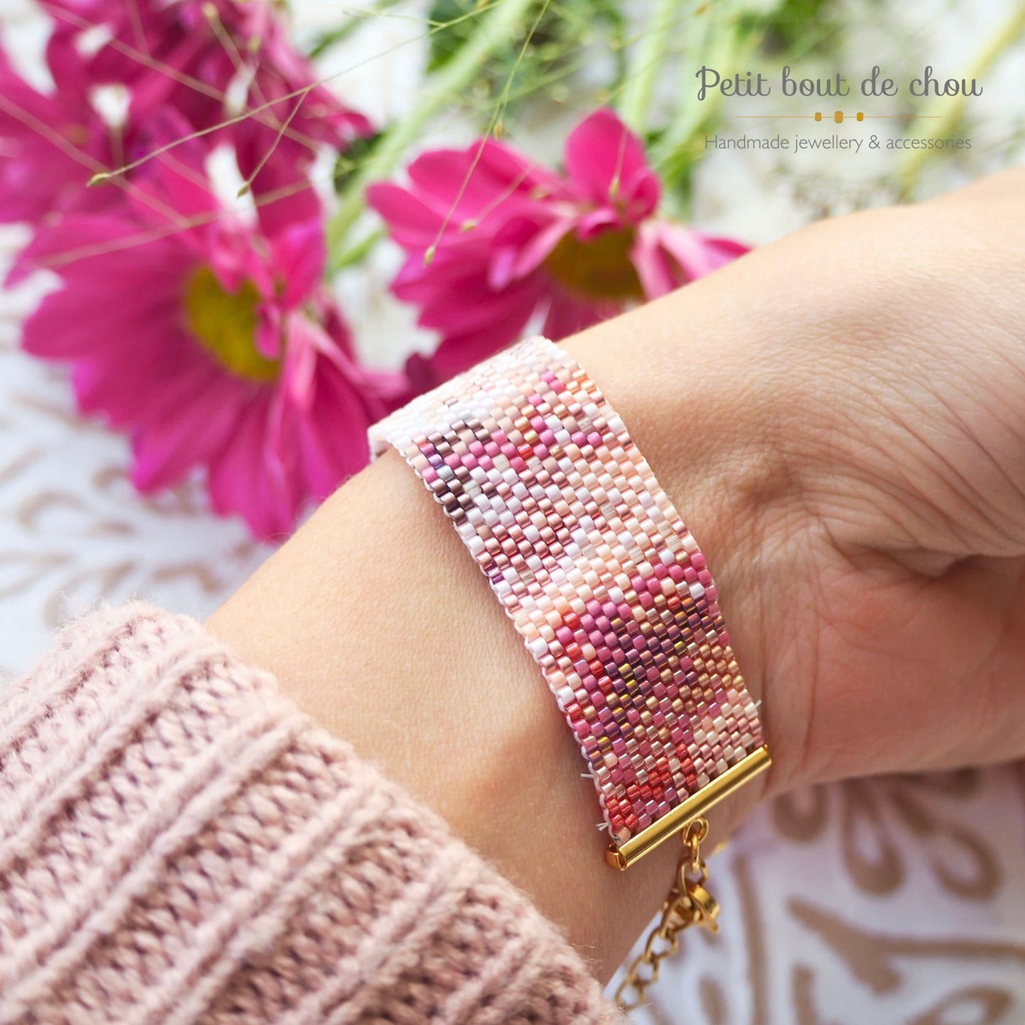 Peyote miyuki bracelet pattern/peyote pattern bracelet/odd count peyote pattern/bead bracelet pattern/instant download pdf/seed bead pattern